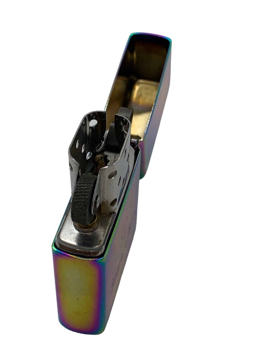 Classic Zippo Multicolor Rainbow Spectrum Lighter (Engraved)