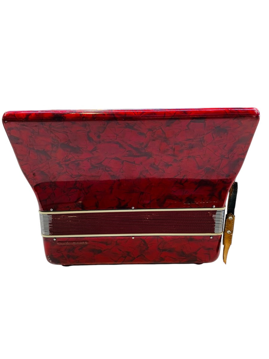 Scandalli 2 Reed Student Accordion L804/146 - Red (PLEASE READ)
