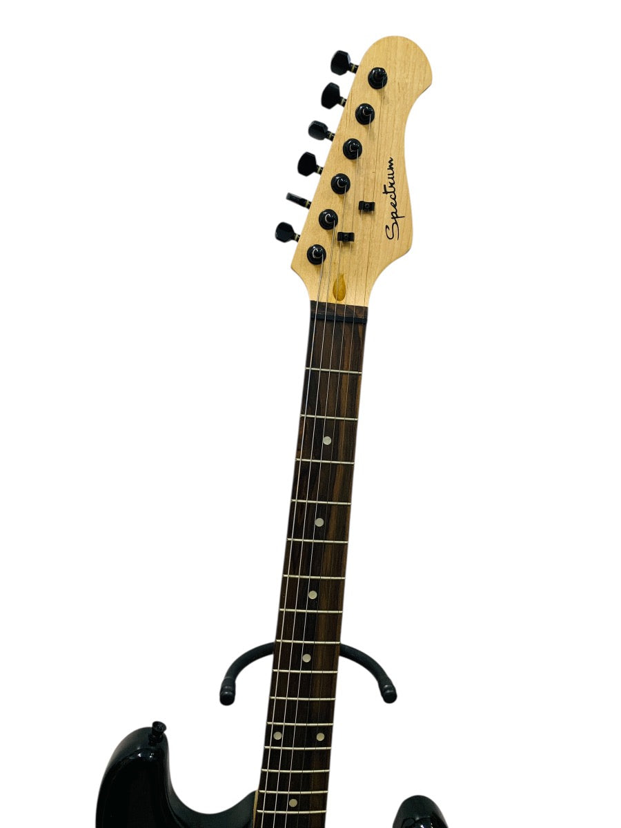 Spectrum 6-String Electric Guitar - Black / Mirror Color (READ)