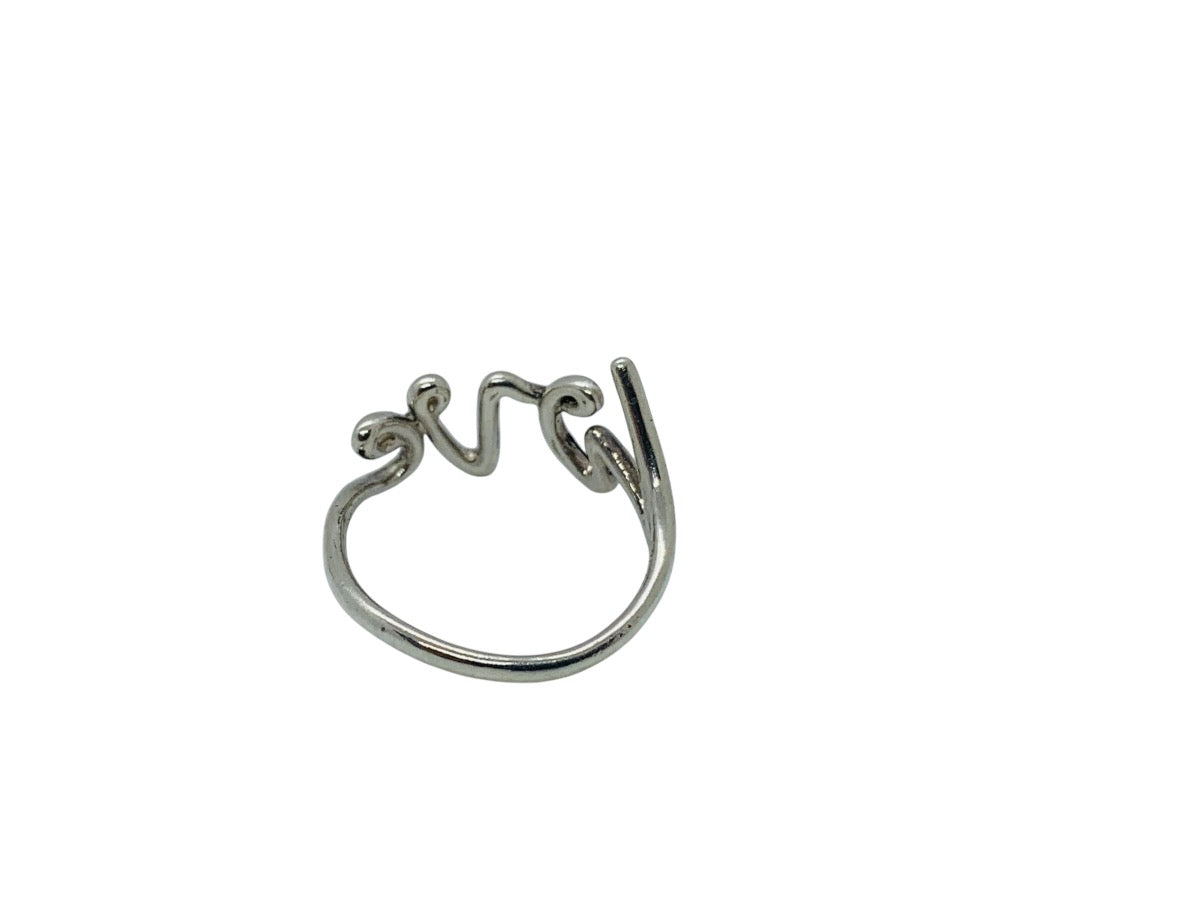 Tiffany & Co .925 Paloma Picasso "Love" Ring Size 6.5 | 1.7 Grams