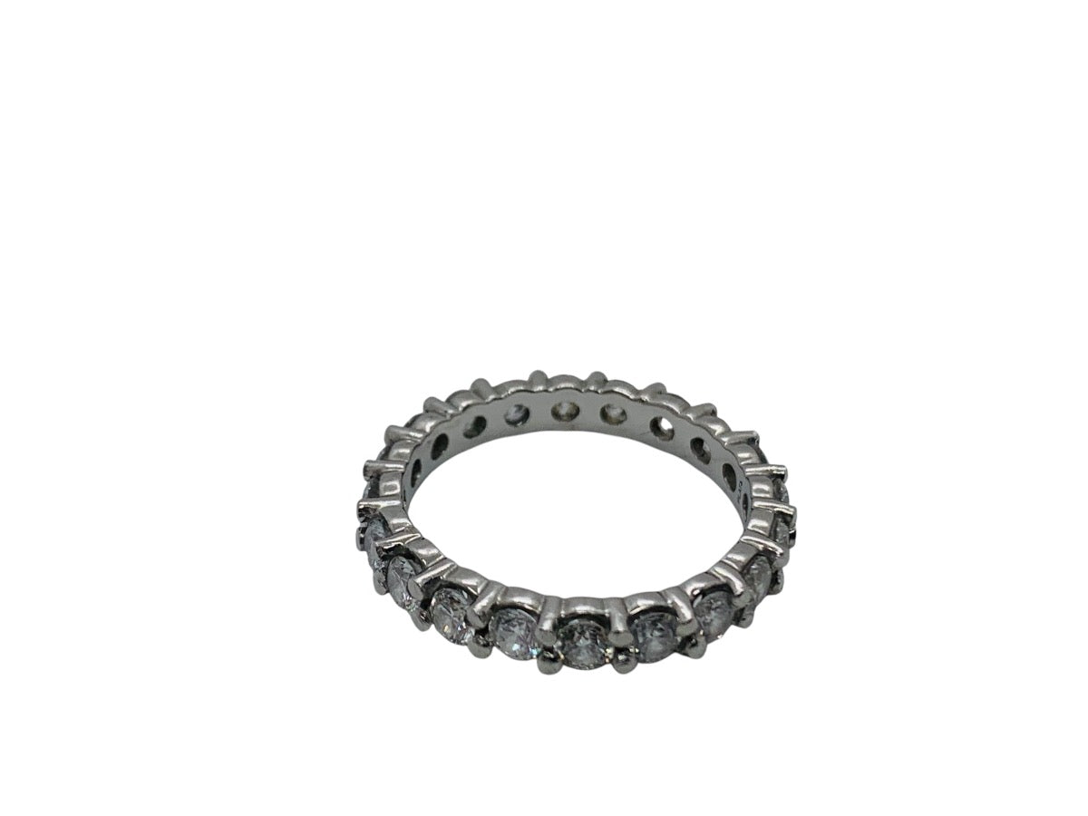 Platinum Lady's Wedding Eternity Band Lab Grown Diamonds 1.6 CTW
