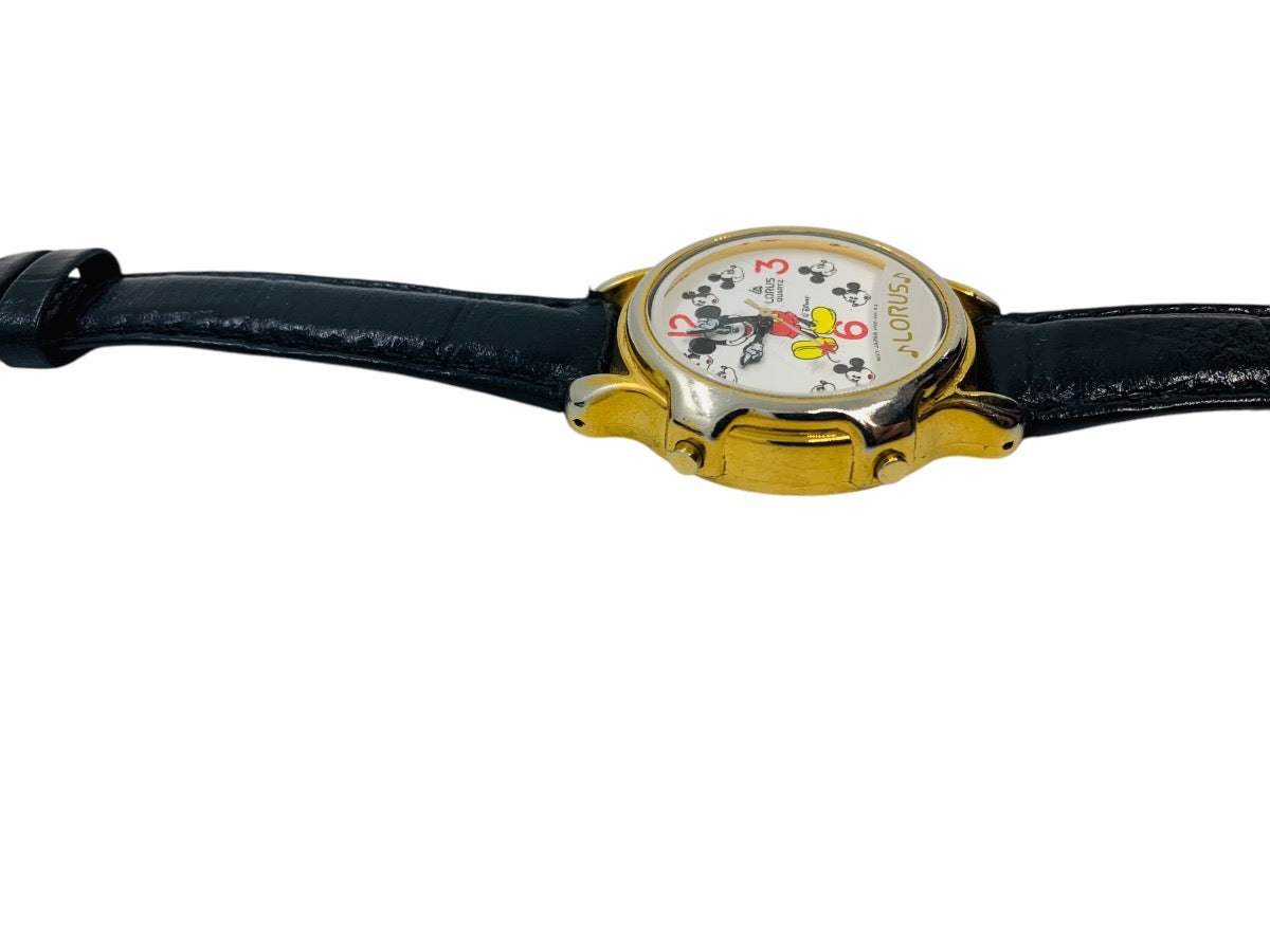 Lorus Quartz Mickey Mouse Watch Model V422-0010 Water Resistant