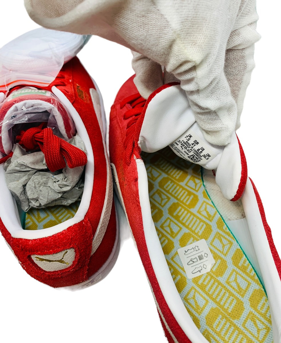 Puma Red Suede Classic XXI Sneakers | Size 8.5 w/ Box & Laces