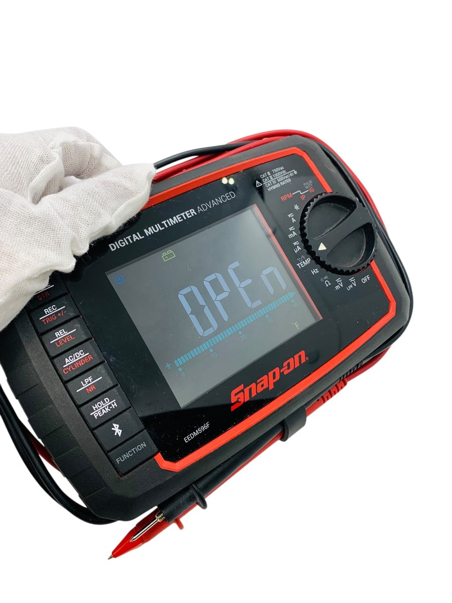 Snap-on Advanced Multimeter Kit EEDM596F w/ Accessories