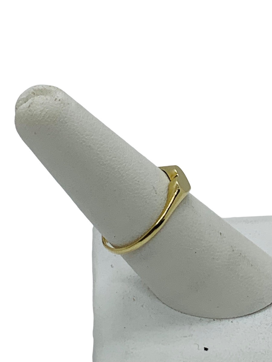 14K Yellow Gold Heart Design Ring Size 7 1/4 Weighs 1.2 Gr