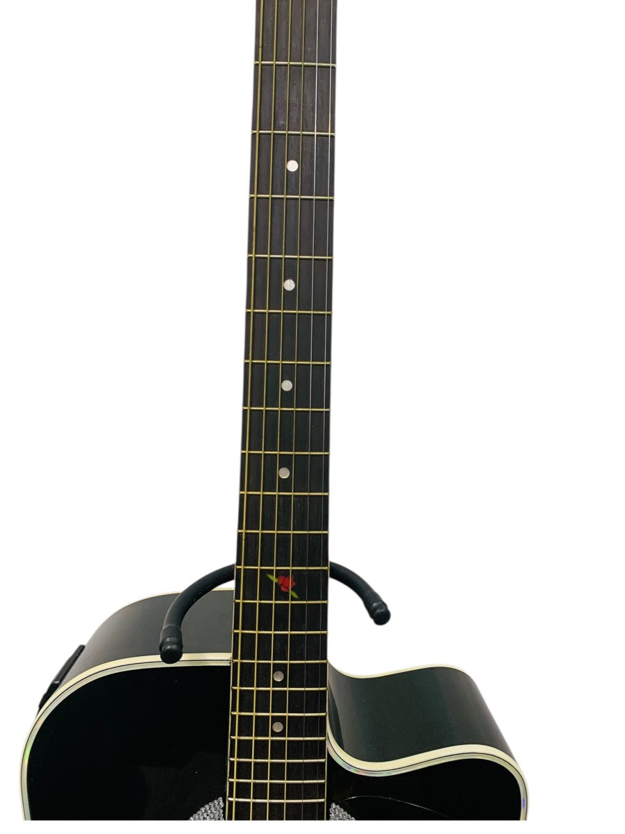 Esteban Crystal Heart "Rock-On" Limited Edition Acoustic/Electric Guitar
