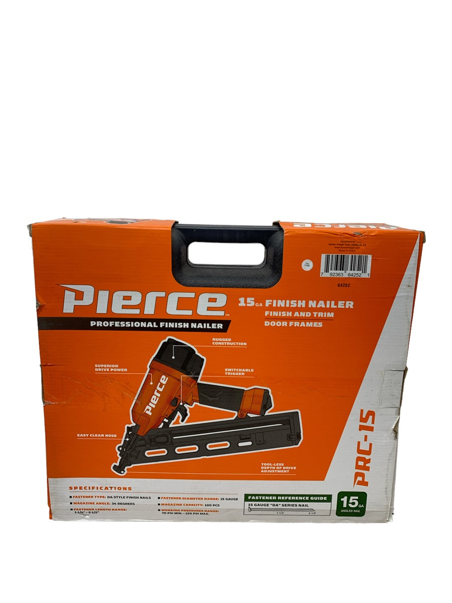 PIERCE 15 Gauge Professional Finish Nailer 64252 PRC-15