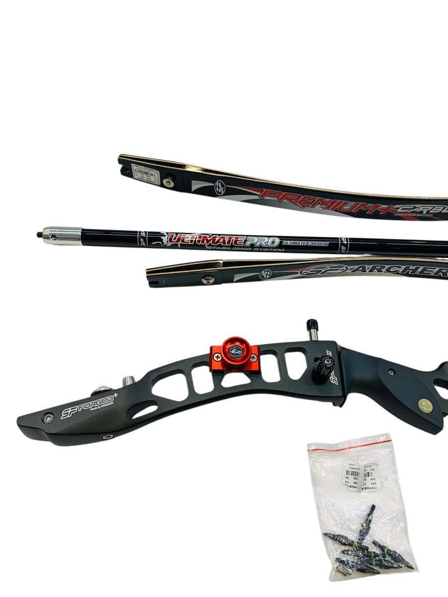 SF Archery Forged + Recurve Bow w/ Premium + Carbon Limbs + Arrows