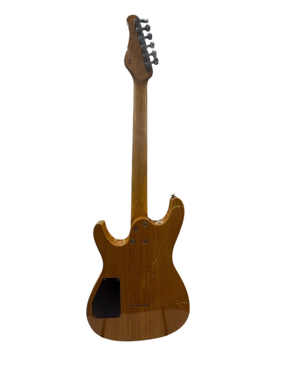 Optek Fretlight 400 Series Strat Style Electric 6 String Guitar Maplewood Color (Rare)