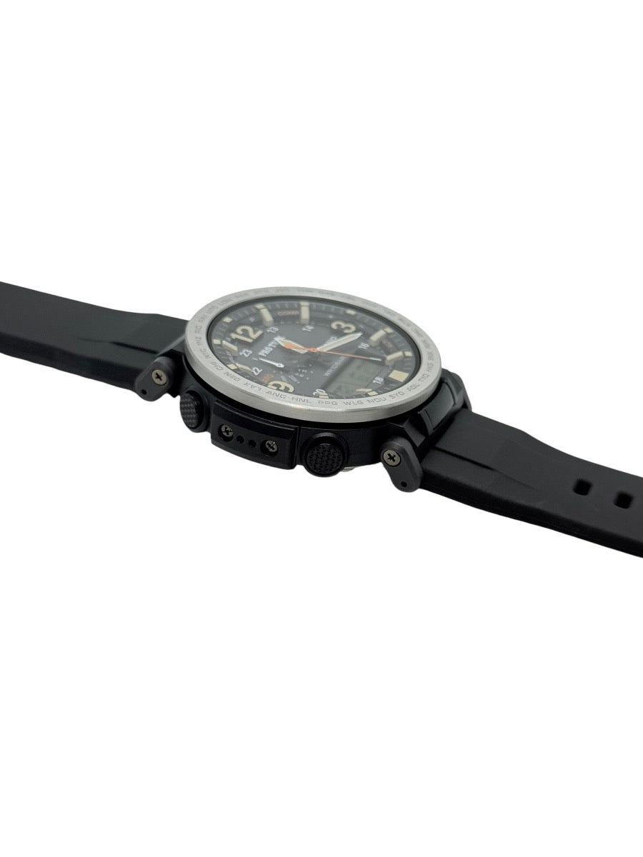 Casio Pro Trek Men's Tough Solar Triple Sensor Watch PRG-600