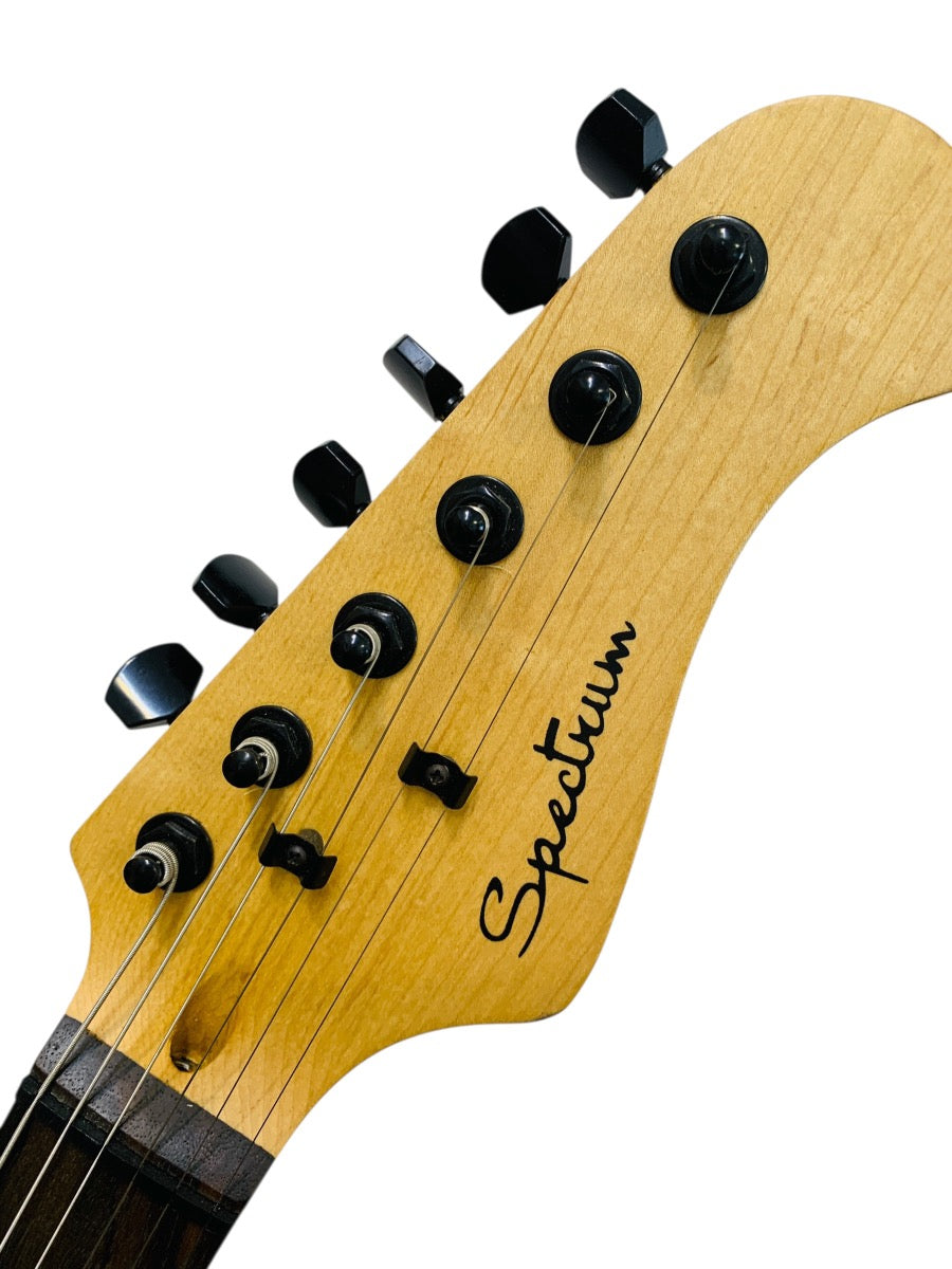 Spectrum 6-String Electric Guitar - Black / Mirror Color (READ)