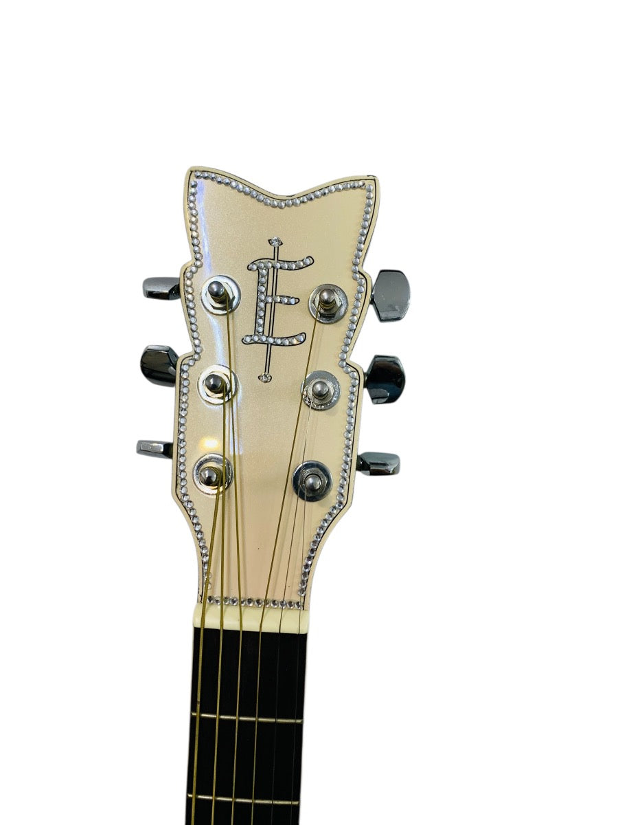Esteban Crystal Heart "Rock-On" Limited Edition Acoustic/Electric Guitar