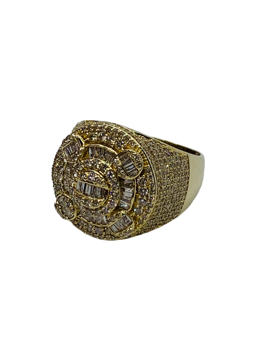 14K Yellow Gold Gentleman's Diamond Ring 9.5 Grams | 4.31 CTW |