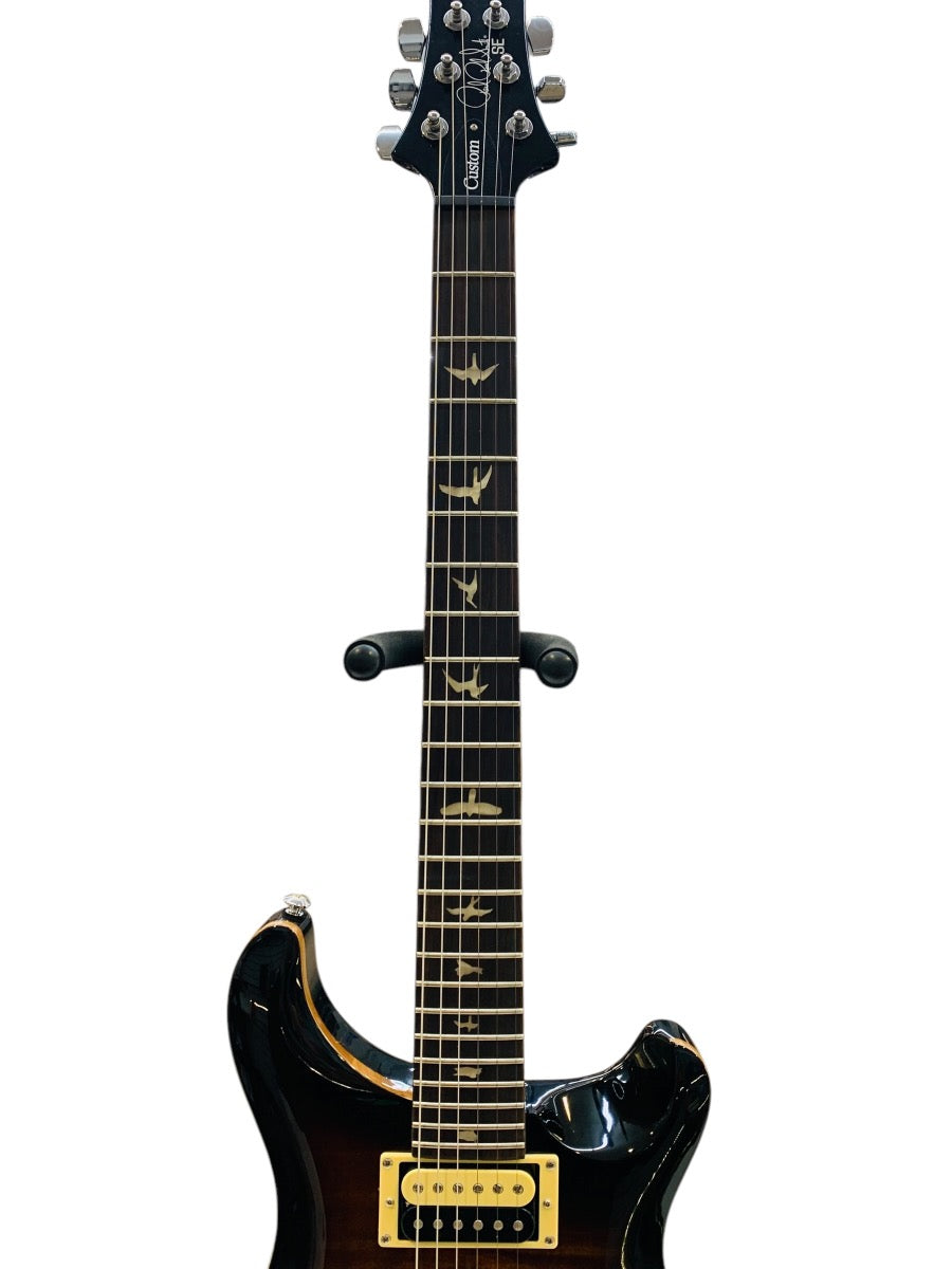 Paul Reed Smith SE Custom 24 Electric Guitar Black Gold Sunburst
