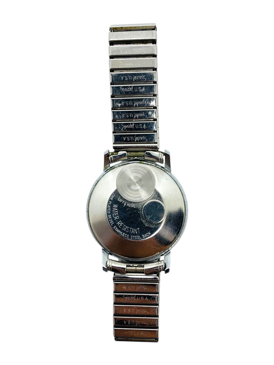 Timex Electronic Calendar Vintage 1972 Watch, Black Dial 965708772