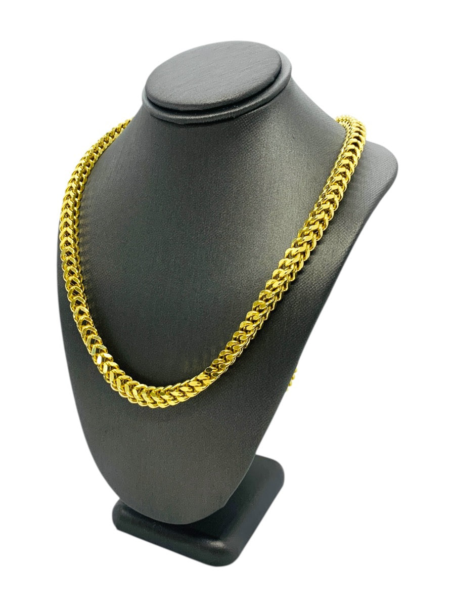 10K Yellow Gold 24" Franco Rope Chain | 41.8g