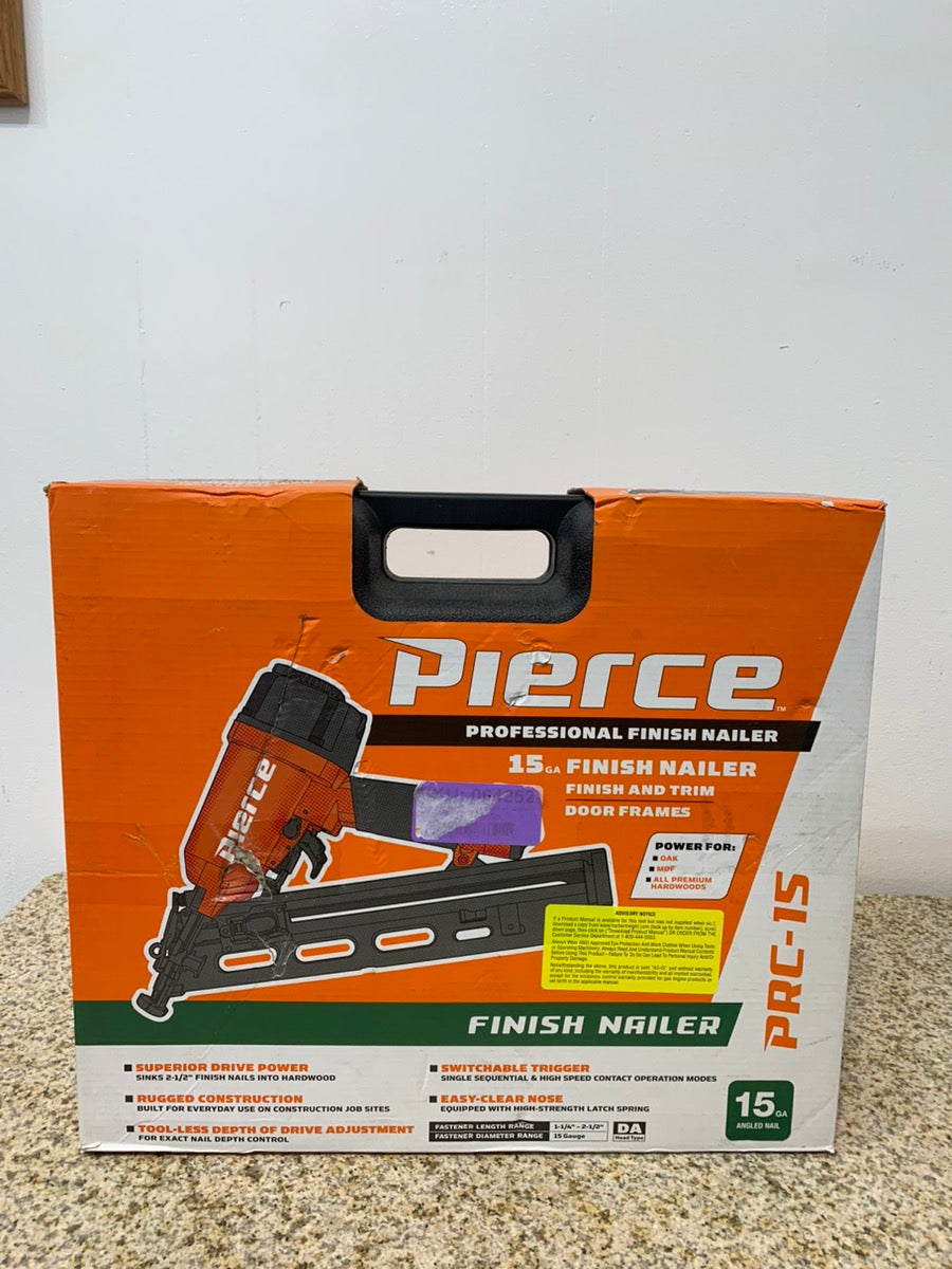 PIERCE 15 Gauge Professional Finish Nailer 64252 PRC-15