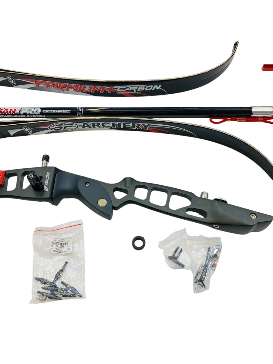 SF Archery Forged + Recurve Bow w/ Premium + Carbon Limbs + Arrows
