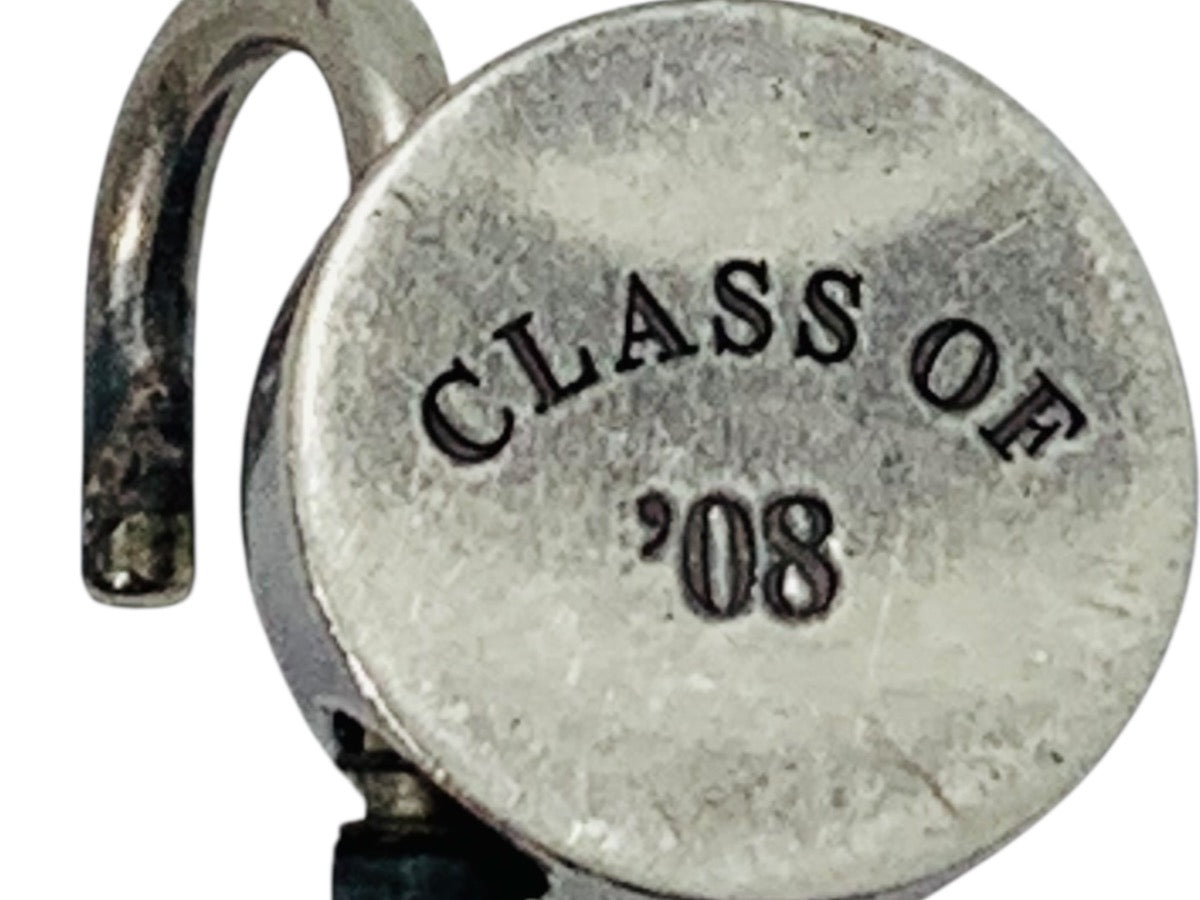 Tiffany & Co .925 "Class Of '08" Circle Padlock Charm