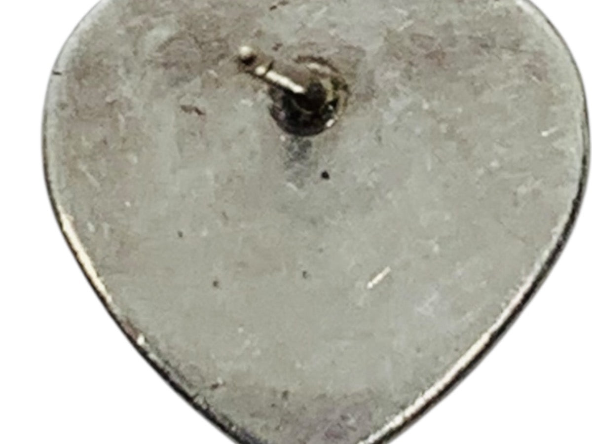 Tiffany & Co .925 Return To Tiffany Heart Stud Earrings 2.9 Grams