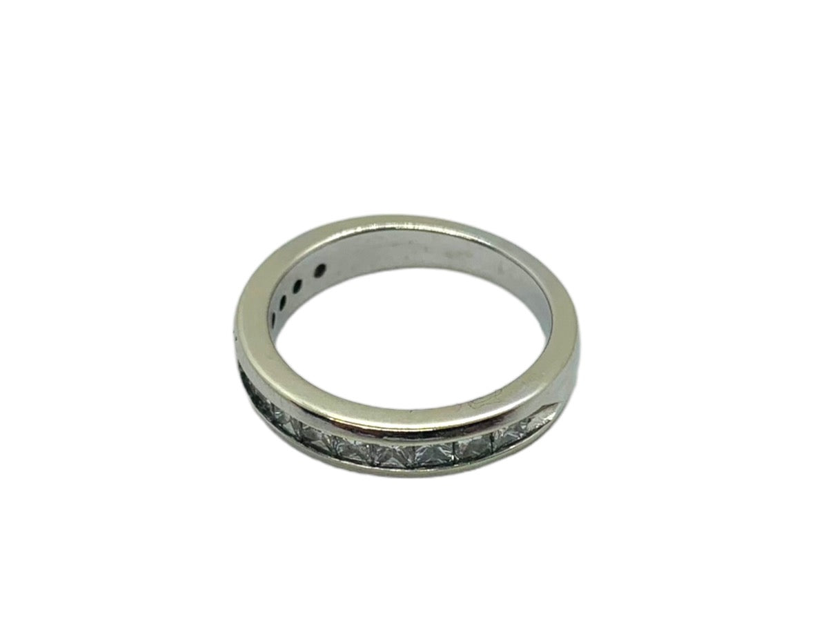 Pre-Owned 14K White Gold Diamond Wedding Band - .70TCW - Size 7.25 - 4.5g