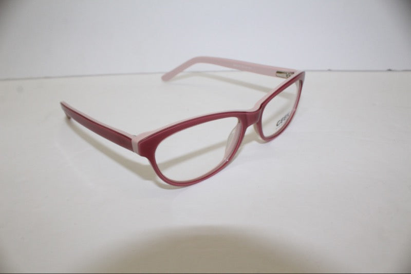 Geek Meow Eyeglasses Frames Optician Sample Glasses 53-16-142 Mauve