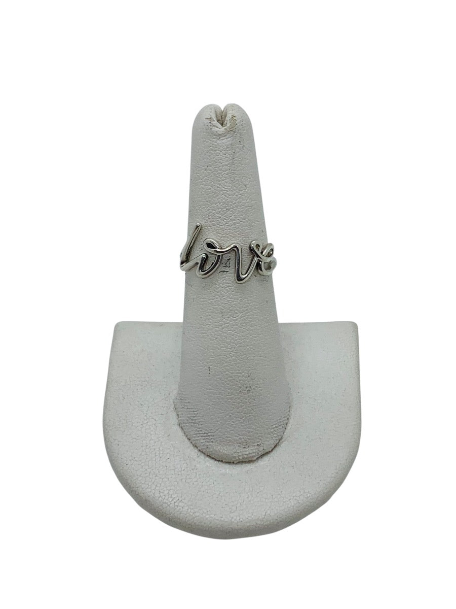 Tiffany & Co .925 Paloma Picasso "Love" Ring Size 6.5 | 1.7 Grams