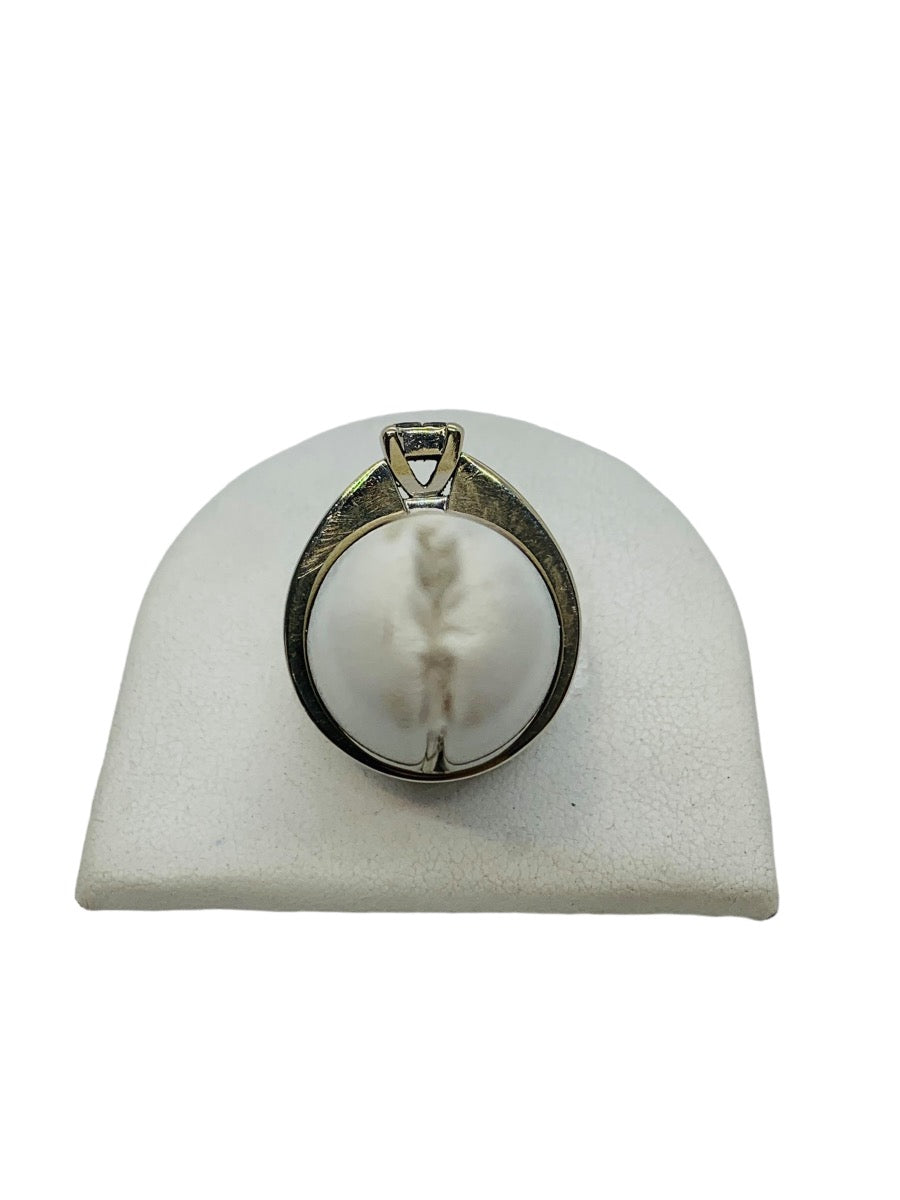 14K White Gold Lady's Ring 12 Dias | 0.80 CTW | 4.0g | Size 8.25