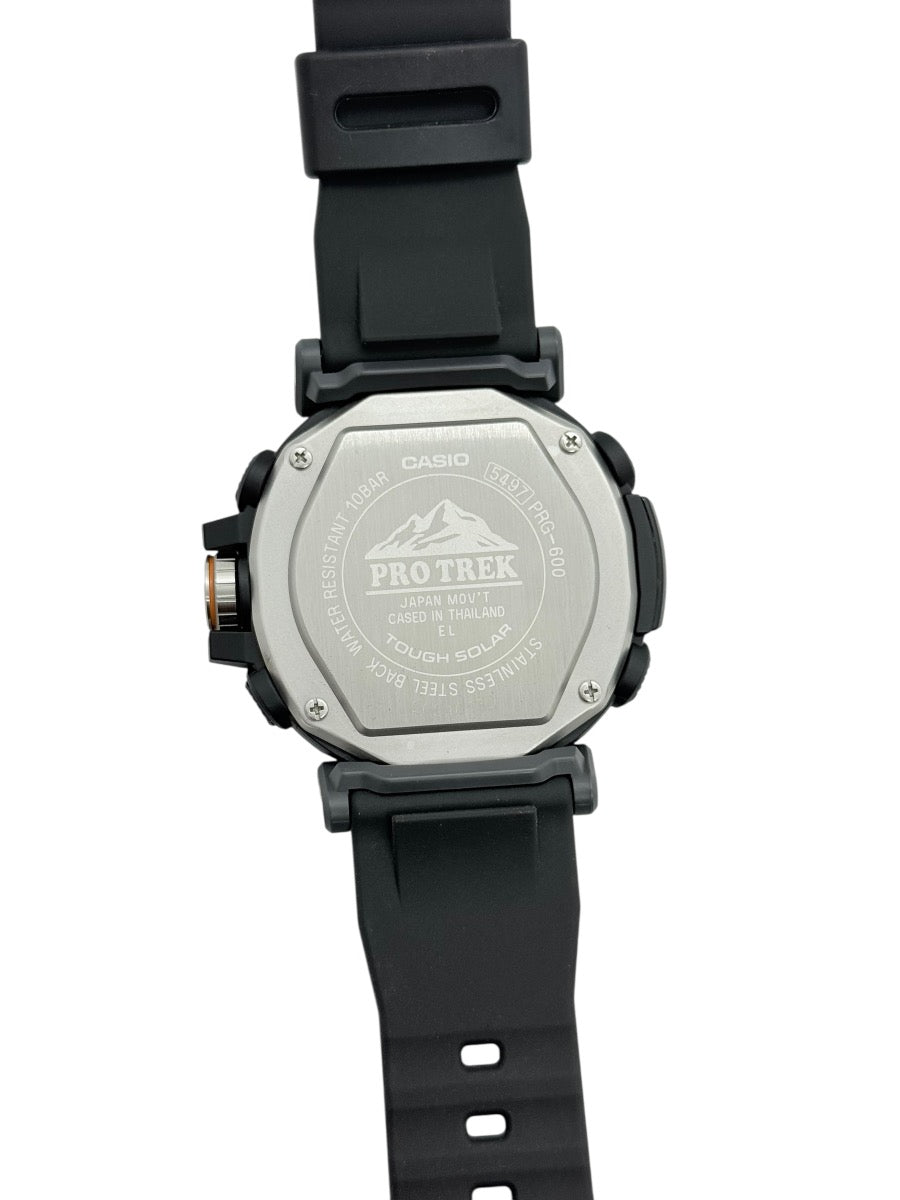Casio Pro Trek Men's Tough Solar Triple Sensor Watch PRG-600