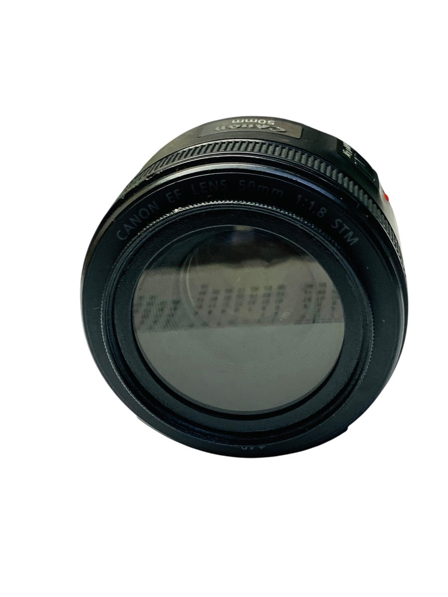 Canon EF Lens 50mm 1:1.8 STM Digital SLR Camera Lens w/ Filter