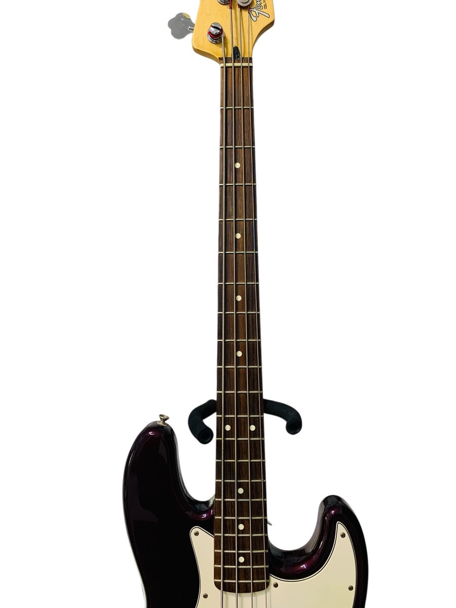 Fender 2005 Jazz Bass 4-String Bass Midnight Wine Made in Mexico Electric Bass
