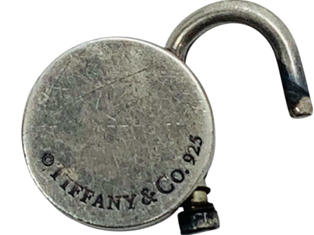Tiffany & Co .925 "Class Of '08" Circle Padlock Charm