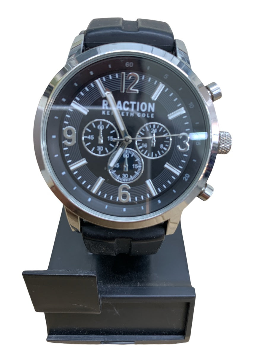 Kenneth Cole REACTION Black/Silver Chronograph