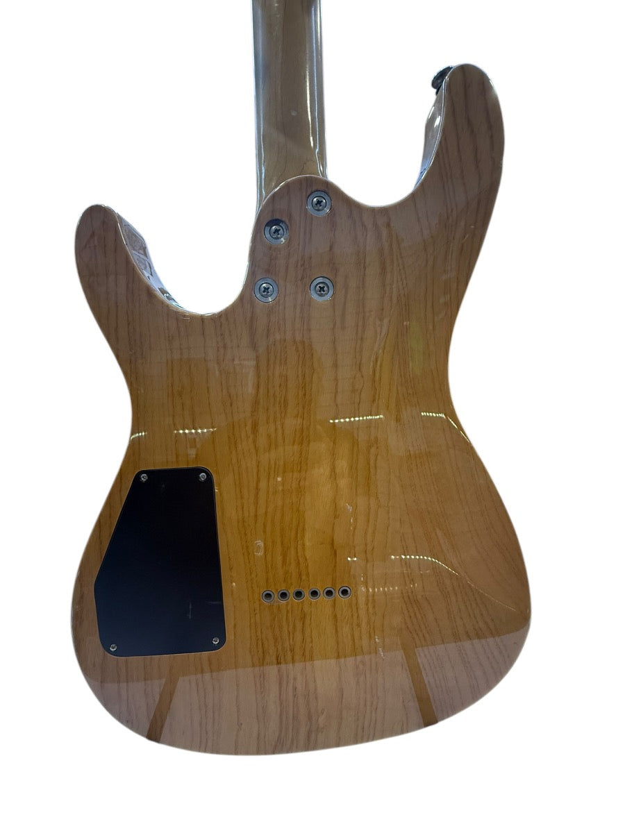 Optek Fretlight 400 Series Strat Style Electric 6 String Guitar Maplewood Color (Rare)