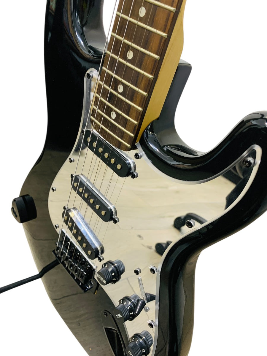 Spectrum 6-String Electric Guitar - Black / Mirror Color (READ)