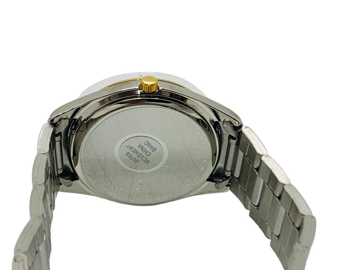 TFX "Fed Ex Safety Above All " Gentleman's Quartz 2-Tone Watch