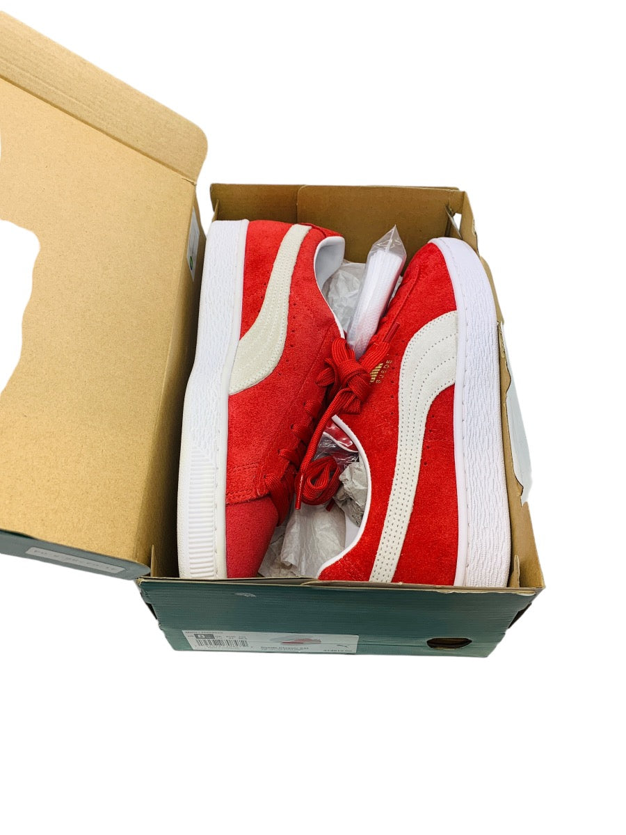 Puma Red Suede Classic XXI Sneakers | Size 8.5 w/ Box & Laces