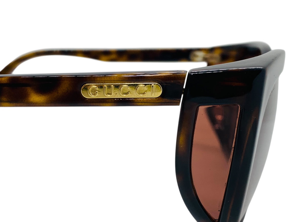 Gucci GG0468S Havana Brown Lady's Sunglasses 57-19 140 W/ Case Made In Italy
