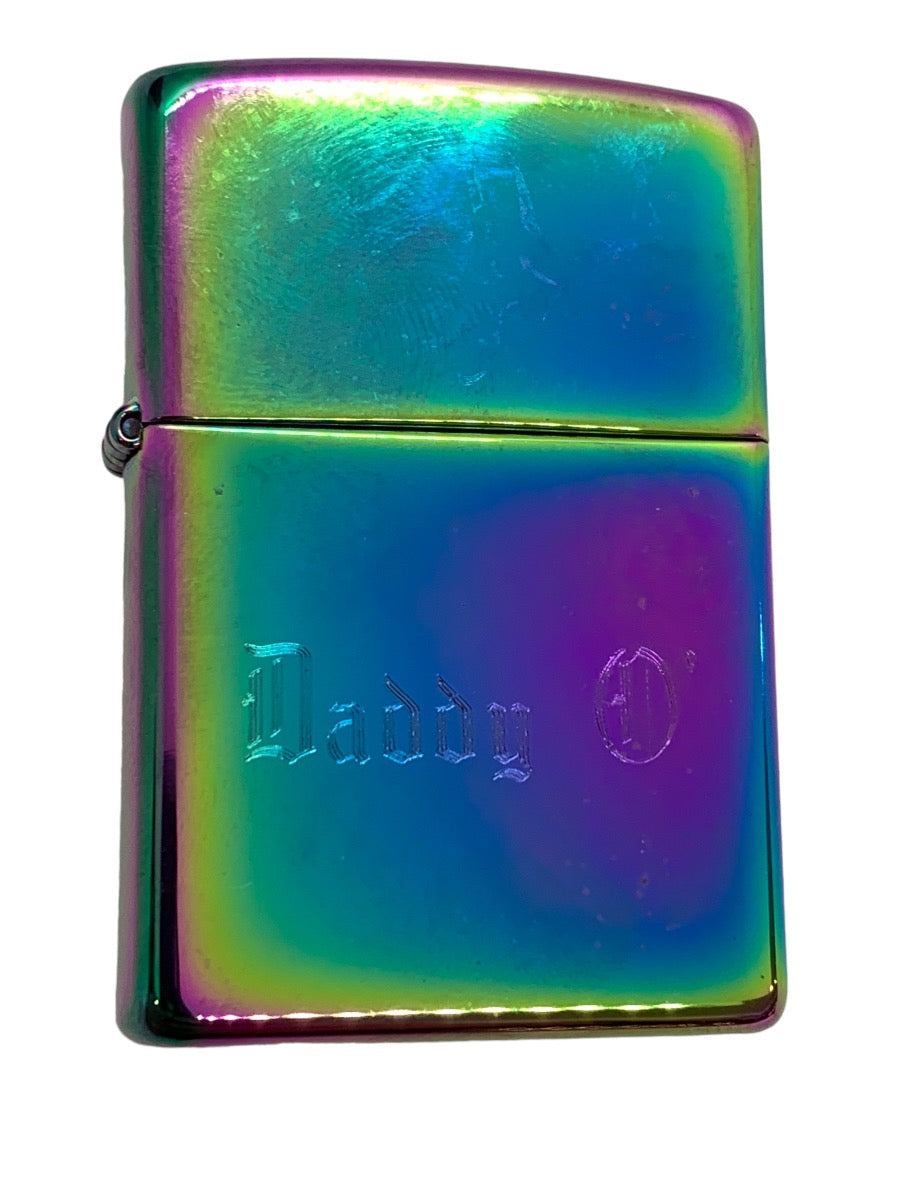 Classic Zippo Multicolor Rainbow Spectrum Lighter (Engraved)
