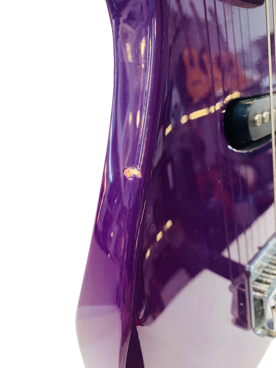 Prodigy Mini/Child Electric 6 String Guitar - Purple (30" x 9" x 1.5")