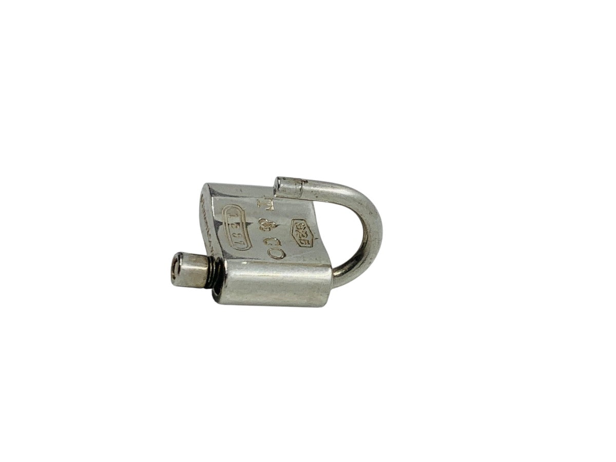 Tiffany & Co. 1837 Lock Padlock Pendant Sterling Silver 925