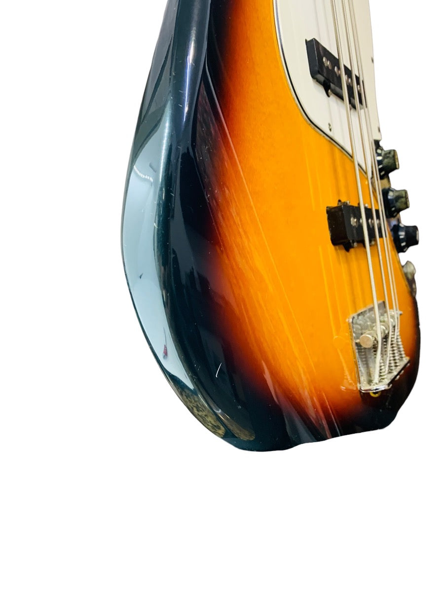 Fender 1998 Jazz Bass 4-String Bass Guitar Sunburst Made in Mexico