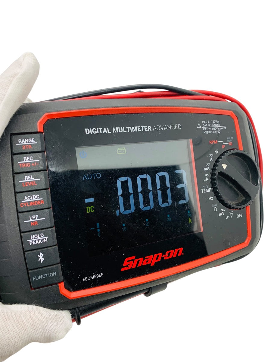Snap-on Advanced Multimeter Kit EEDM596F w/ Accessories