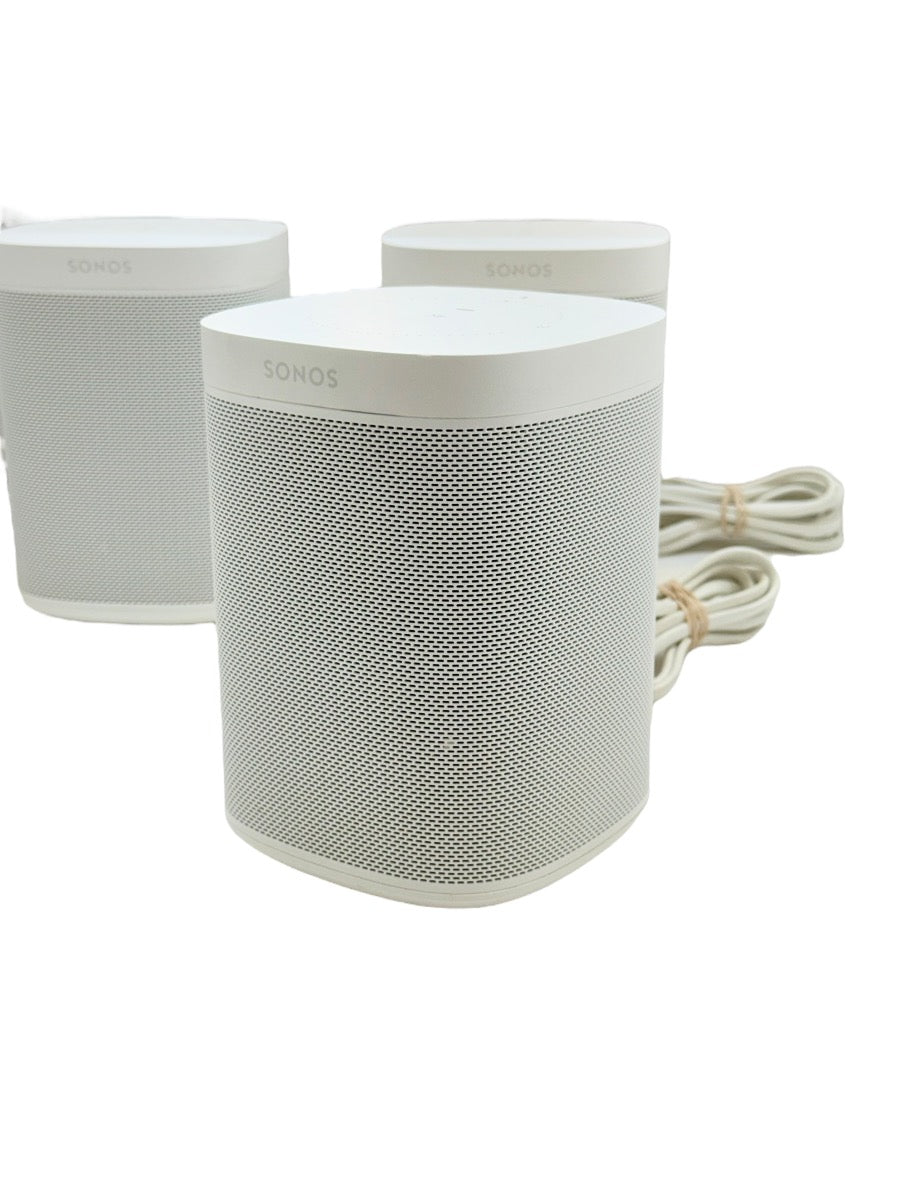 Sonos Beam S14 (Gen 1) + 4x Sonos One S18 (Gen 2) Smart Speakers