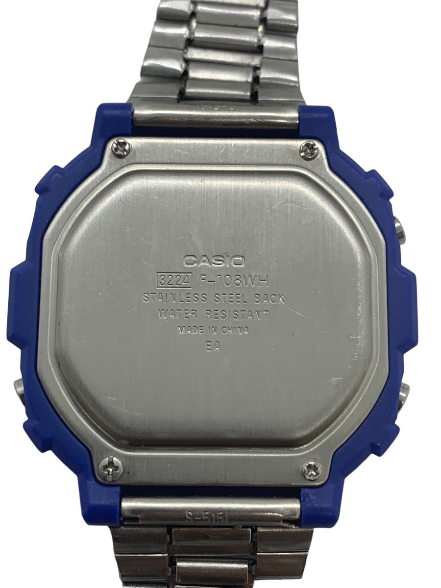 Casio F-108WH (3224) Illuminator Blue Water Resist