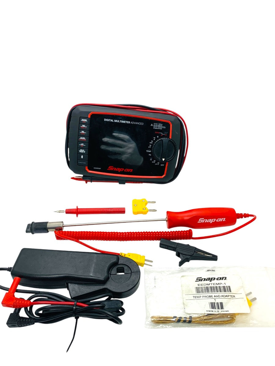 Snap-on Advanced Multimeter Kit EEDM596F w/ Accessories