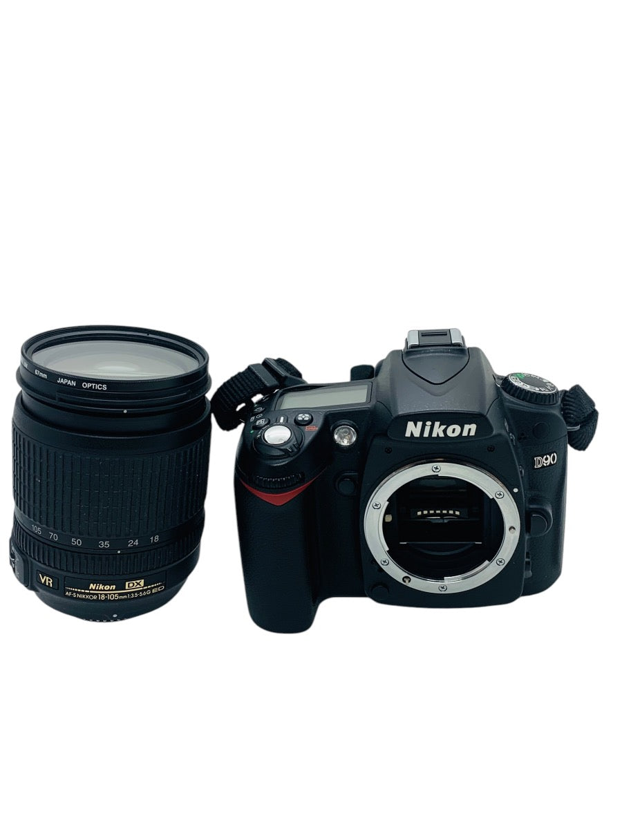 Nikon D90 12.3MP DSLR Camera w/ Nikkor 18-105mm 1:3.5-5.6G ED Lens
