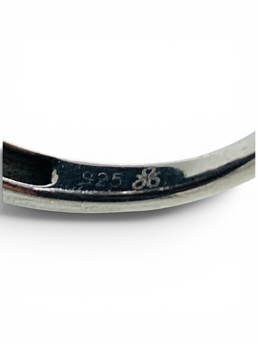 Sterling Silver 925 Diamond Ring 0.15CTW Size 7