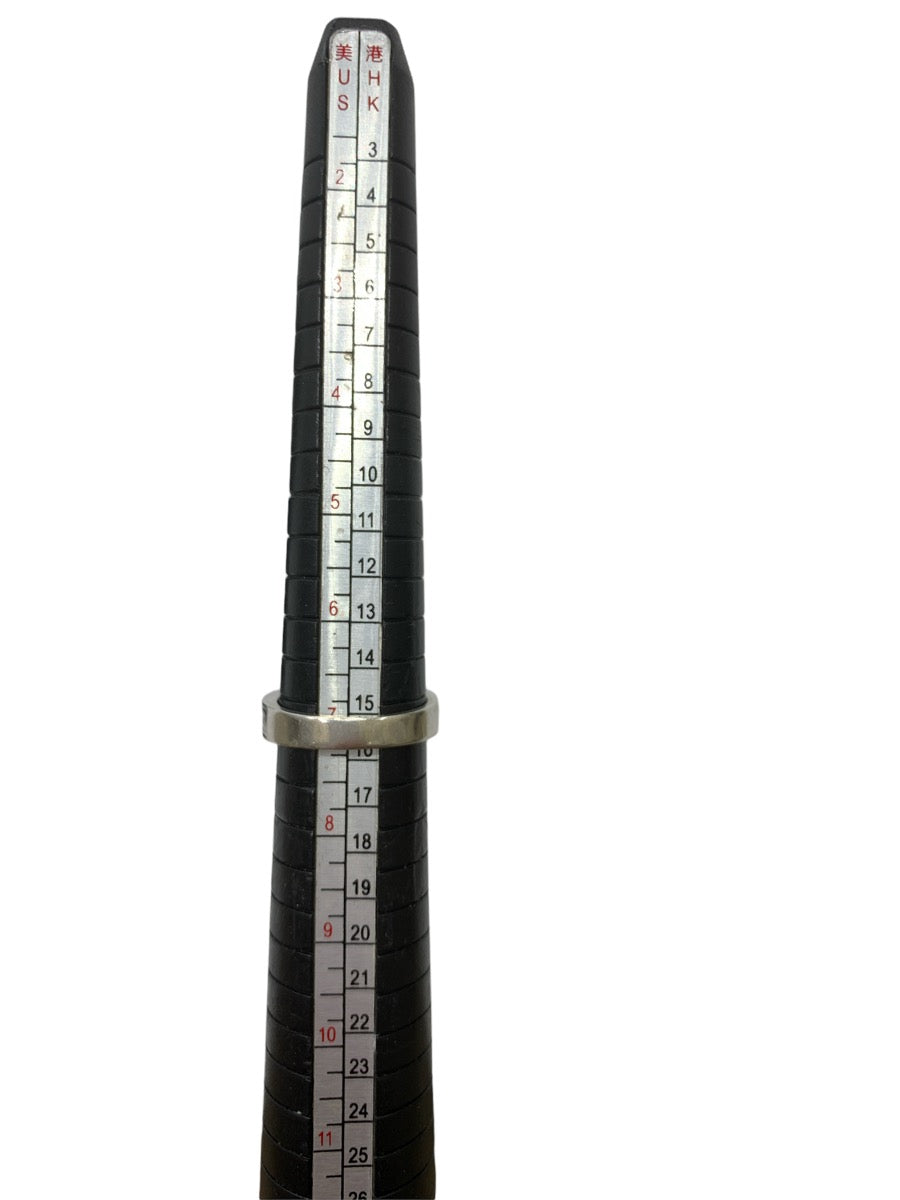 14K White Gold/Diamond Ladies Band - 0.31tcw - Size 7.25 - 2.5g