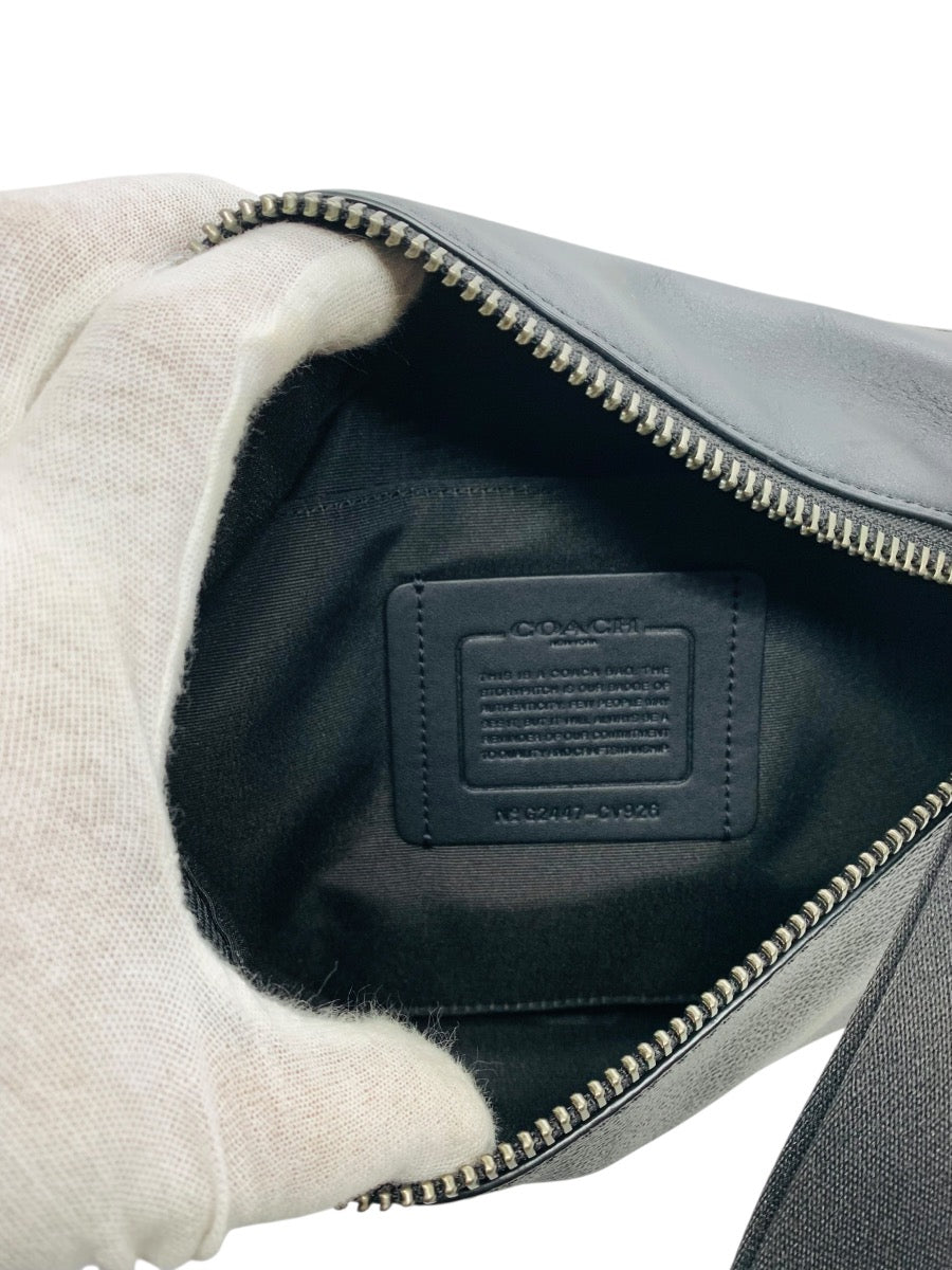 Coach Warren Belt Bag Grey/ Black G2447-CV926 Waist/ Body Bag